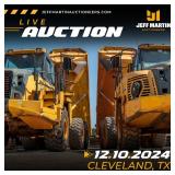 HOUSTON CONSTRUCTION EQUIPMENT AND TRUCK AUCTION - DECEMBER 10TH at 9AM CT