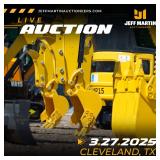 HOUSTON CONSTRUCTION EQUIPMENT AND TRUCK AUCTION - MARCH 27TH AT 9AM CT