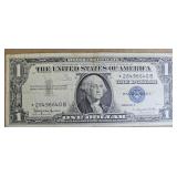 1957 U.S. $1 BLUE SEAL STAR NOTE