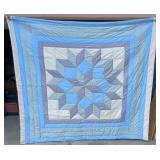 Handmade quilt 90x84"