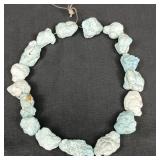 125 grams of turquoise nuggets most 3/4 to 1"