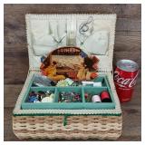 Sewing basket 10x7x4.5"