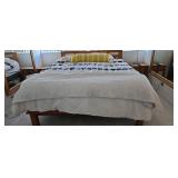 Complete king bed linens & clean mattress