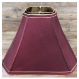 Fabric lamp shade 15x10"