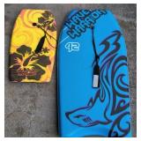 Wave warrior 42" & Island Magic 27" boogie boards