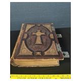 Antique Bible From Catholic Diocese