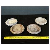 4 Heavy Marble Furniture Coasters