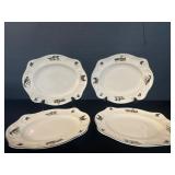 4 Johnson Bros. Brookshires Fowl Serving Platters