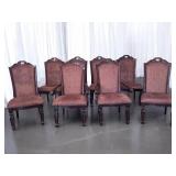 8 Havertys Formal Dining Chairs 2 Captains