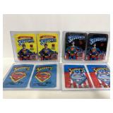 Vintage 1980ï¿½s Superman the Movie card wrappers