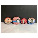 Robert F. Kennedy Campaign Buttons Collection - Vi