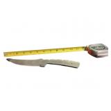 Yellow Measuring Tape with Knife Blade and Precisi