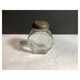 CE GN Patent Clear Glass Jar with Metal Lid