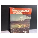 Minnesota Twins 1978 Official Program and Scorecar