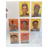 Vintage MLB Baseball Cards Collection Featuring Do