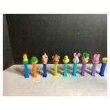 Vintage PEZ Dispenser Collection - Assorted Cartoo