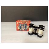 Field Glass Vintage Binoculars with Red Box Packag