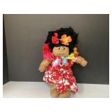 Poili Pilialoha Hula Girl Doll with Floral Accents