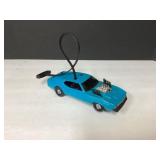 Blue and Black Dodge Challenger SRT Demon Toy Car