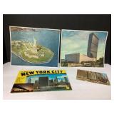 Fabulous New York City Postcard Collection with St