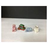 Vintage Wade Red Rose Tea Animal Figurines - Assor