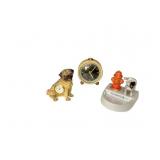 Vintage Novelty Dog and Fire Hydrant Miniature Clo