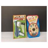 POLICE DART GUN SET with Simulated Pearl Handles a