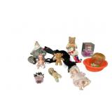 Vintage Lot of Assorted Baby Dolls and Toys, Inclu