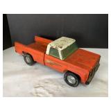 Vintage Nylint Orange Toy Truck with CHiP Logo and