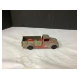 Hubley Cast Iron Red and Grey Toy Truck Model with