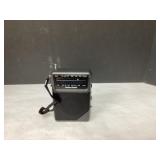 Radio Shack Cat. No. 12-454 AM/FM Pocket Radio wit