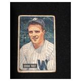 Bowman Eddie Yost 1951 Baseball Card, Vintage, Col