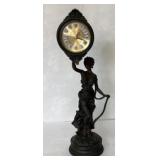 Home Heritage  Statue Clock - Vintage Style, Decor