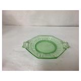 Unknown Brand, Depression Glass Plate, Octagon, Gr