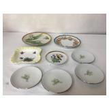 Royal Albert, Adderley, & Unbranded Assorted Plate