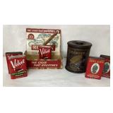 Velvet Pipe & Cigarette Tobacco, Vintage Advertisi