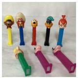 Pez , Cartoon Characters Candy Dispensers - Vintag