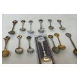 Souvenir Spoons - Assorted designs, collectible se