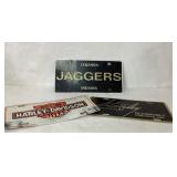 Harley-Davidson, Stanley, Jaggers License Plates -