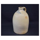 MC Webster 2 Gallon Cobalt Stoneware Beehive Jug