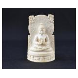 1912 Carved Ivory Siddhartha Medicine Buddha