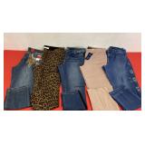 5 PCs Of Womenï¿½s Pants Size 14 NWT