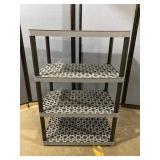 Plastic Shelf Unit 36"x24"x54"