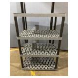 Plastic Shelf Unit 36"x24"x54"