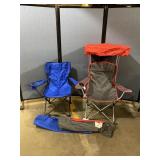 2 Folding Camp Chairs