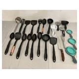 Plastic Kitchen Utensils, Measuring Cups, & More