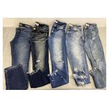 5 Denim Pants Womenï¿½s Size 25 Waist