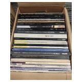 Box Full Of Vintage LP Vinyl Record Albums