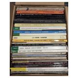 Box Full Of Vintage LP Vinyl Record Albums