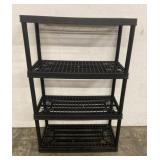 4 Tier Plastic Shelf